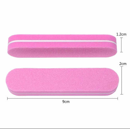 Pink sponge Nail Buffer 