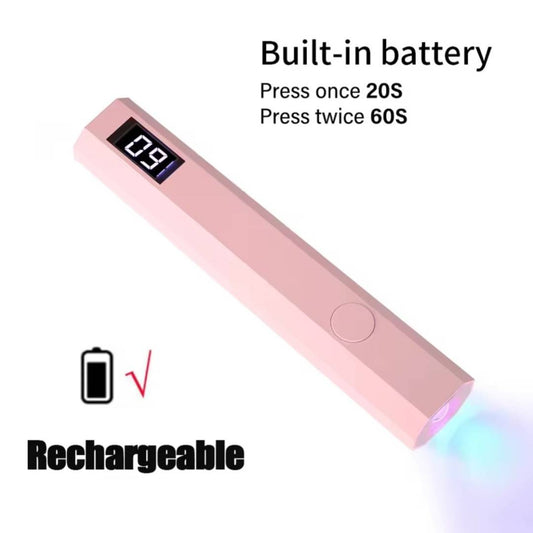 Rechargeable Flash Cure Nail Lamp
