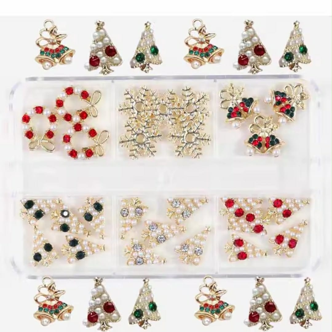 Christmas Nail Charm Set