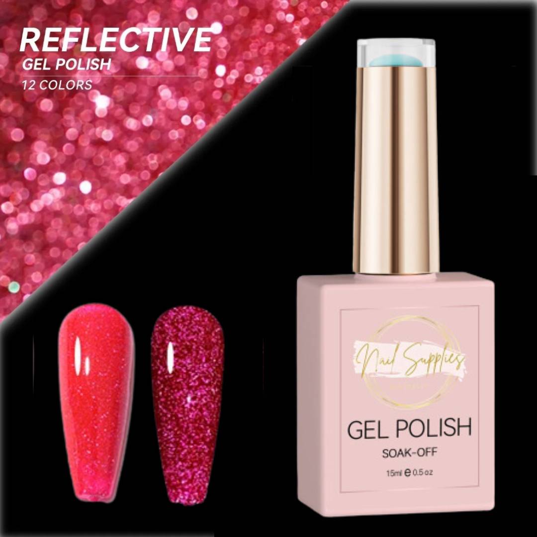 Reflective Glitter Gel Polish