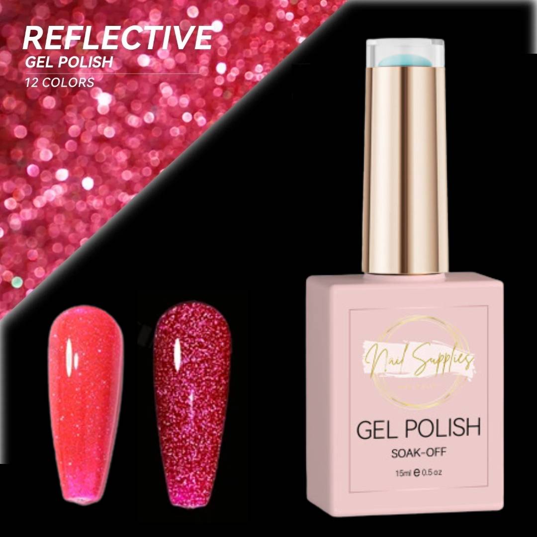 Reflective Glitter Gel Polish