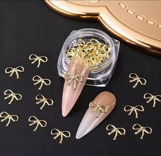 Christmas Bow Nail Charms