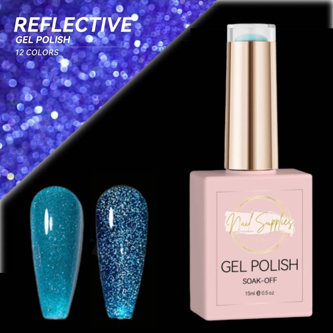 Reflective Glitter Gel Polish