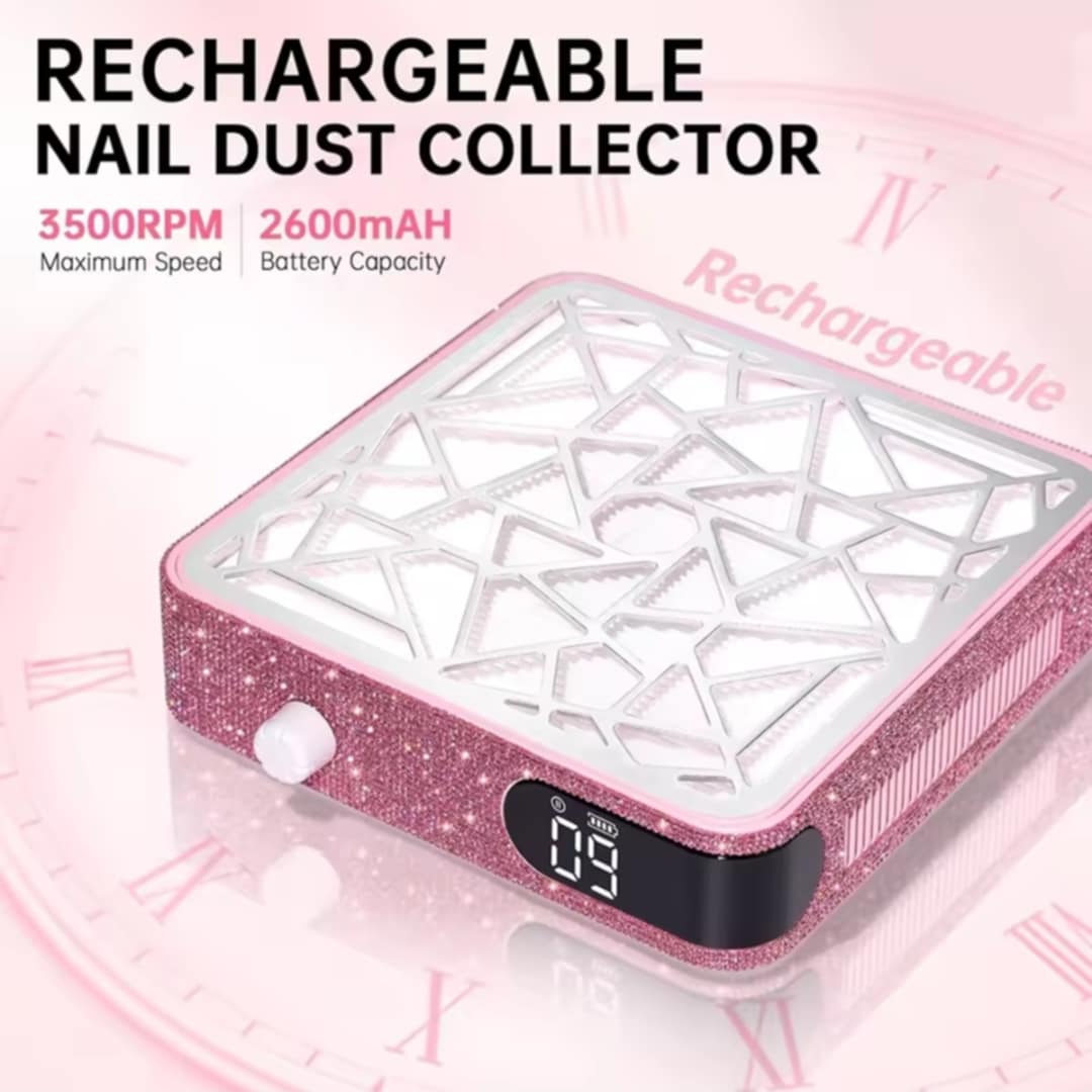 Rechargeable Nail Dust Collector
