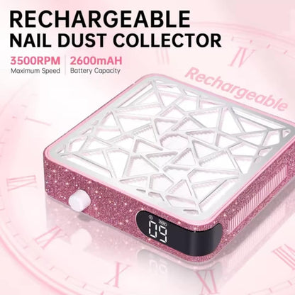 Rechargeable Nail Dust Collector
