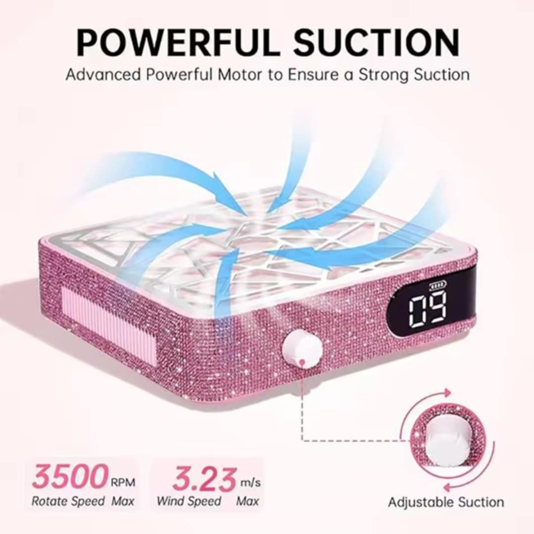 Rechargeable Nail Dust Collector