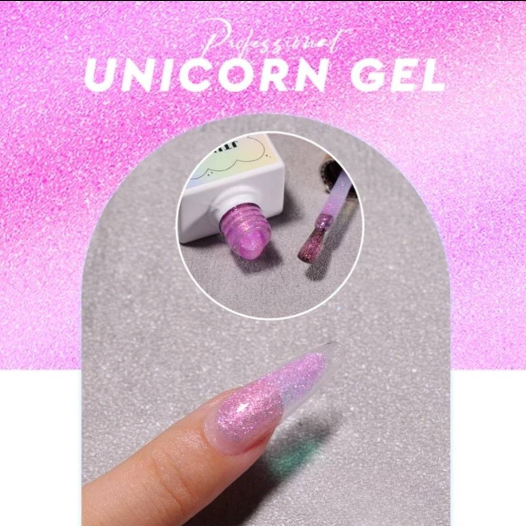 Nail Supplies Australia Pink Unicorn Gel Polish 