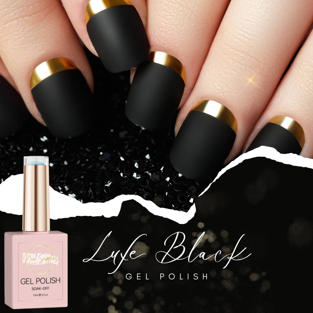 Black Gel Polish 