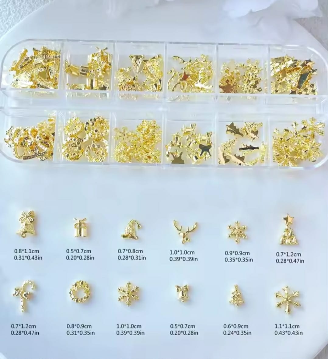 Christmas Nail Charms