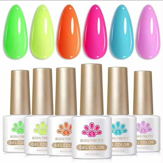 Born Pretty Neon Gel Polish Set