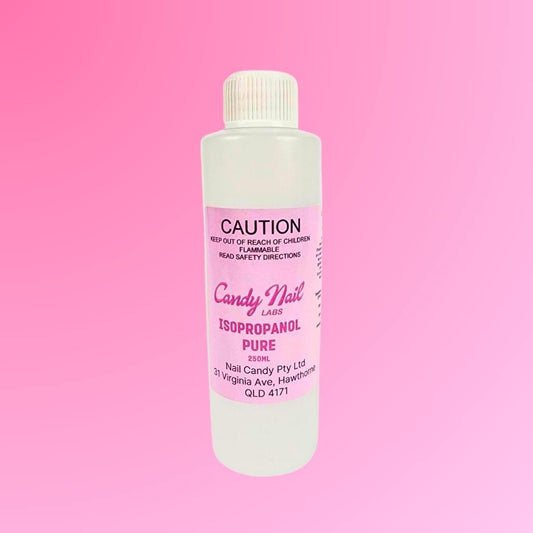 Candy Nail Labs Pure Isopropanol 250 mL bottle