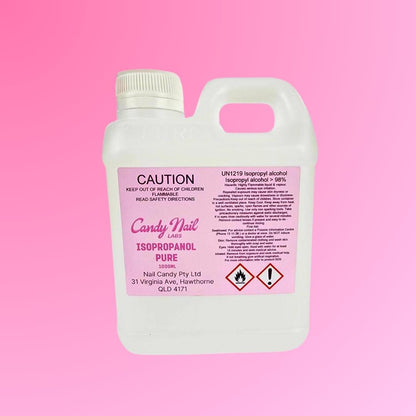 Candy Nail Labs Pure Acetone & Isopropanol Combo – 1 Litre