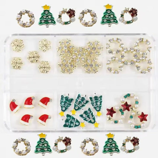 Christmas Nail Charm Set