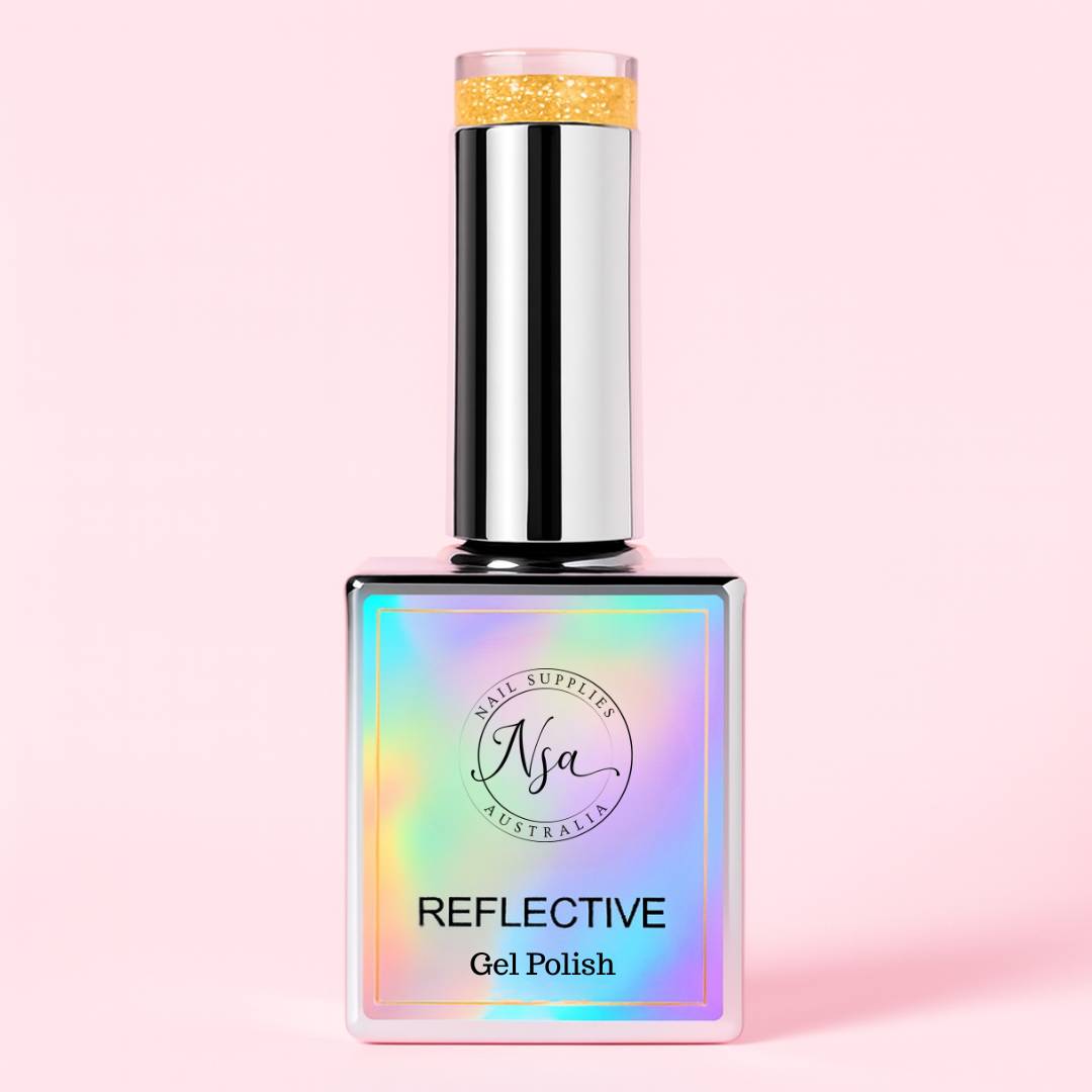 Reflective Glitter Gel Polish by Nail Supplies Australia 