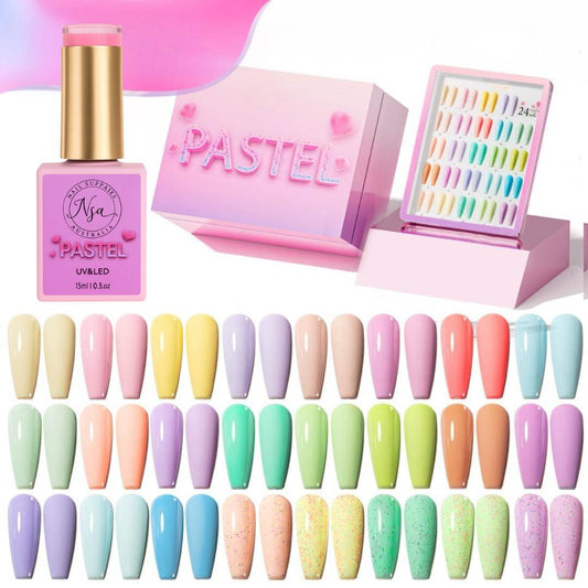 Pastel Gel Polish Nail Supplies Australia