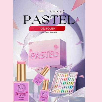 Pastel Gel Polish Nail Supplies Australia