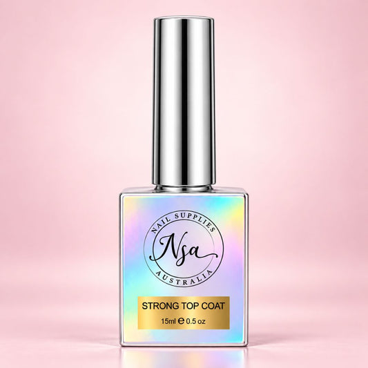 Strong Gel Top Coat by Nail Supplies Australia