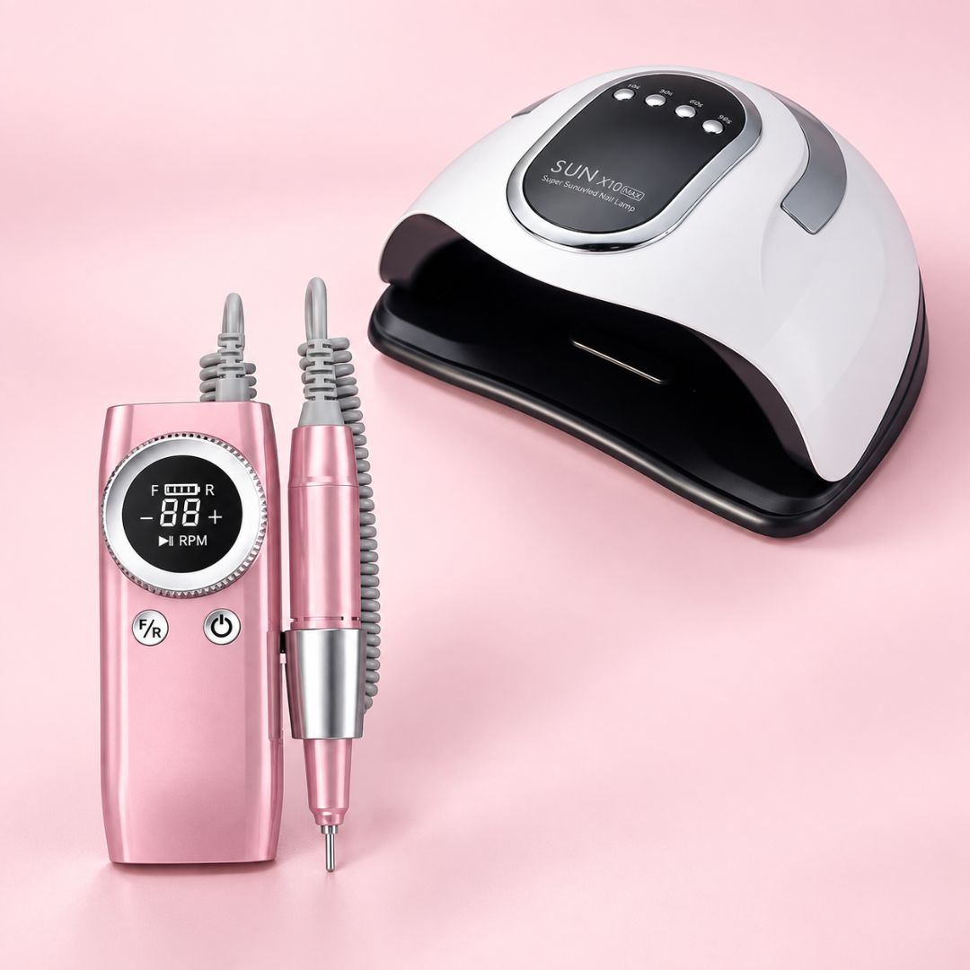 Professional Nail Lamp & Drill Set