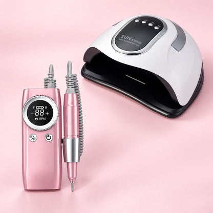 Professional Nail Lamp & Drill Set