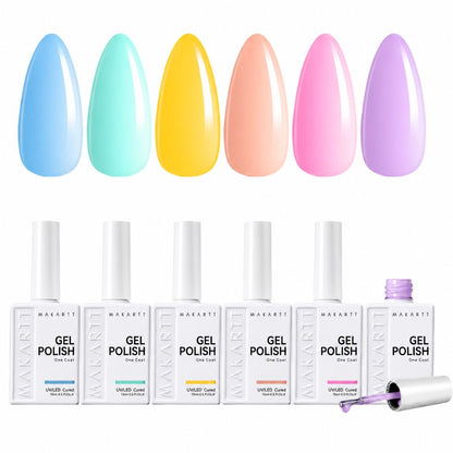 Makartt Summer Spritz Gel Polish Set