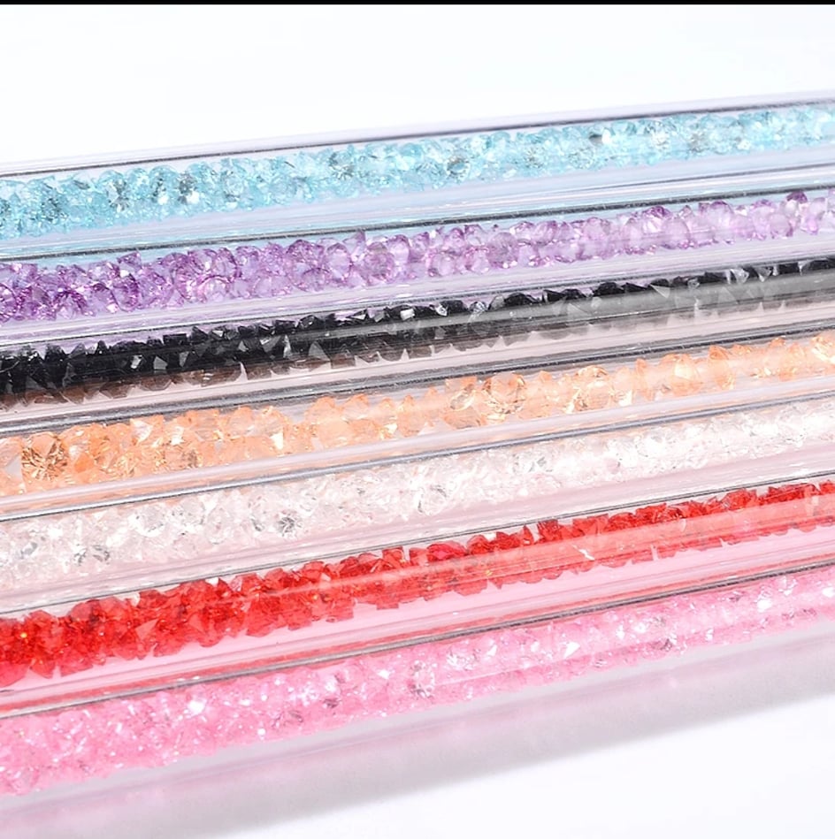 glitter nail brush 