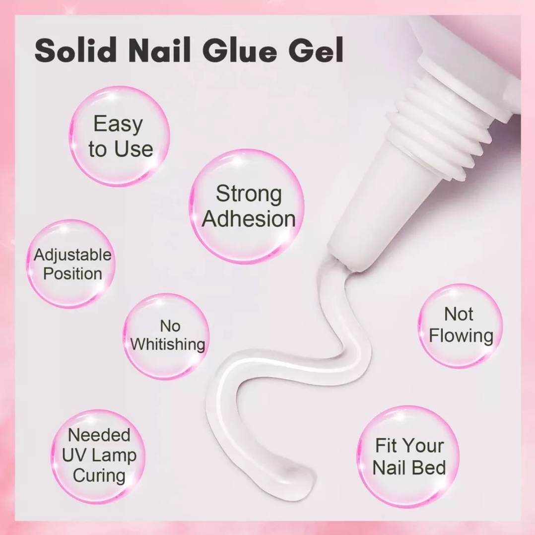 Amazon.com : Mia Secret Strong-Jet Brush On Clear Nail Glue 335 - Ideal to  adhere crystals over any acrylic and gel surface : Beauty & Personal Care