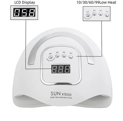 SUN X12 MAX UV LED Nail Lamp